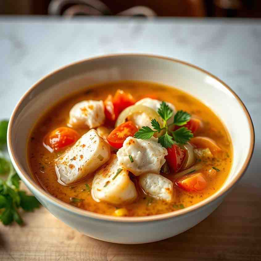 Bermuda Fish Chowder Recipe - Make It Today
